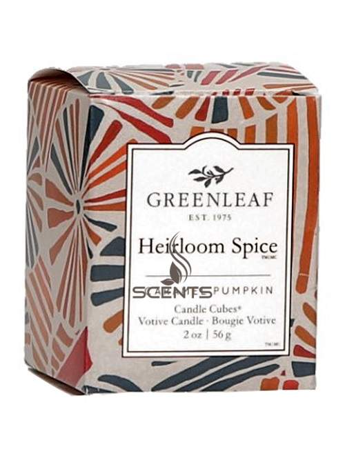 Аромасвічка кубик Greenleaf Фамільні спеції Heirloom Spice